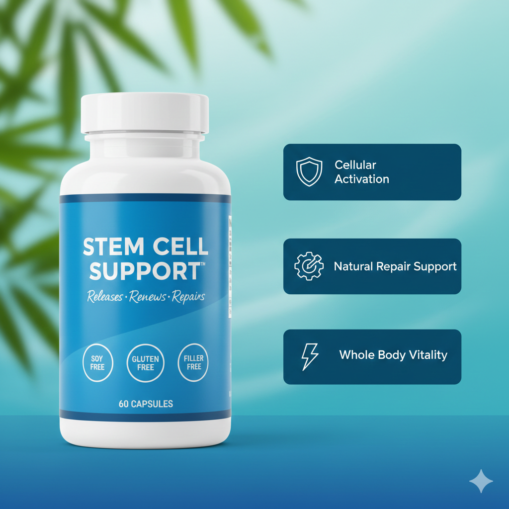 Now Supplements ODM OEM Herbal Supplements Hot Selling 60-Capsule Stem Cell Support Assists Adult Stem Cell for Release Repair