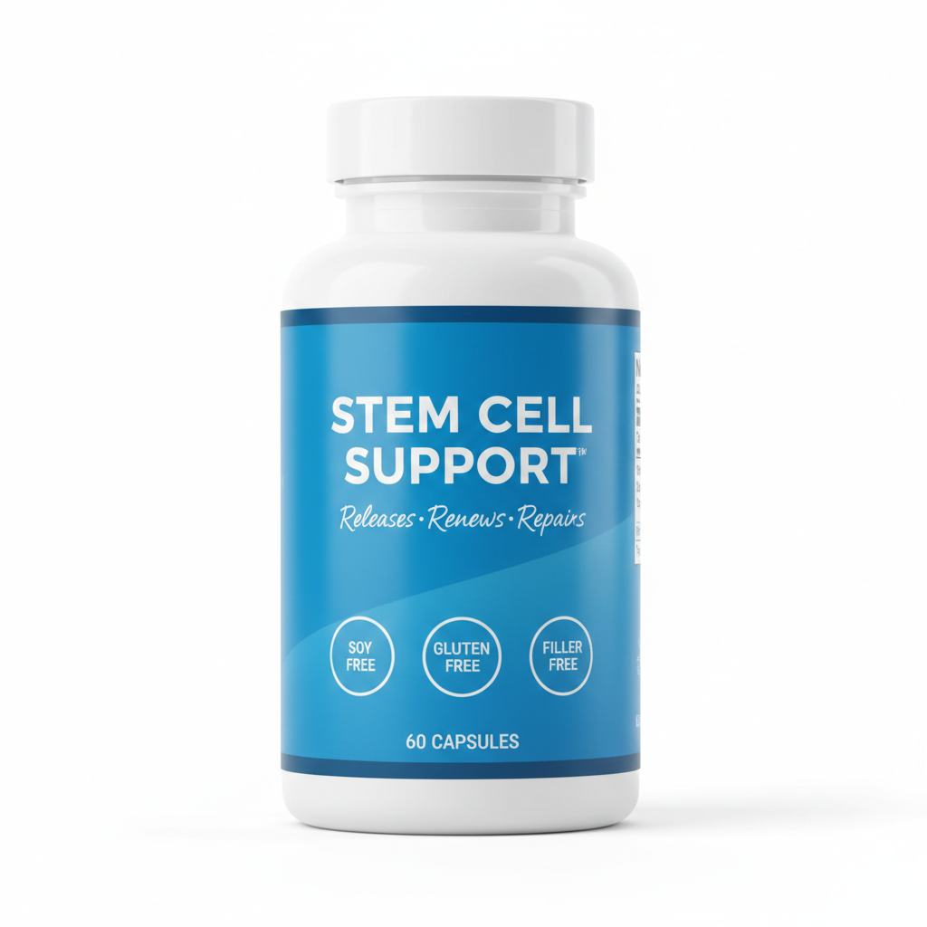 Now Supplements ODM OEM Herbal Supplements Hot Selling 60-Capsule Stem Cell Support Assists Adult Stem Cell for Release Repair