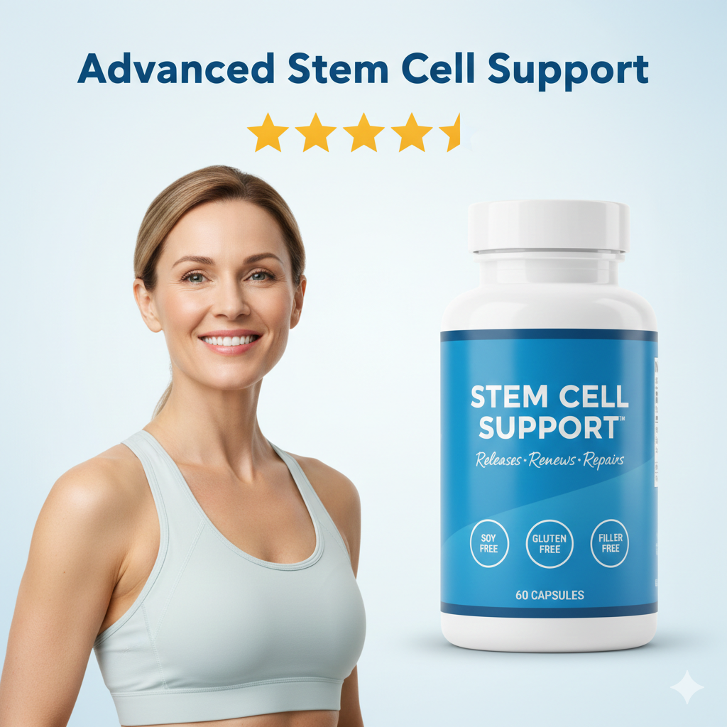 Now Supplements ODM OEM Herbal Supplements Hot Selling 60-Capsule Stem Cell Support Assists Adult Stem Cell for Release Repair